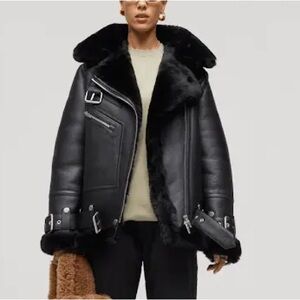 The Arrivals - Moya Jacket in Black, size xs